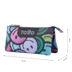 - Estuche escolar emojis Tablero*TOTTO