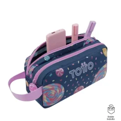 Clearance - Estuche escolar Sweet Candy Material Escolar