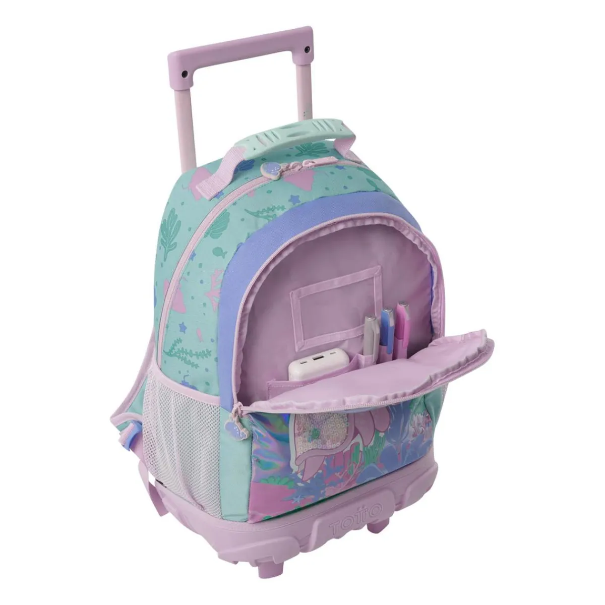 Hot - Mochila con ruedas Reef Friends M Material Escolar