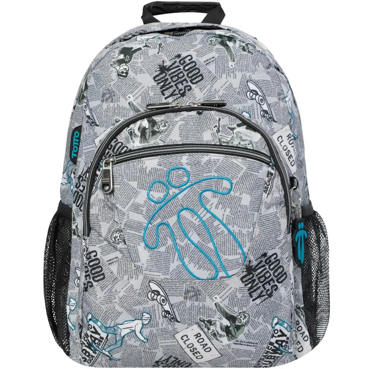 - Mochila escolar adaptable a carro Acuareles Newspaper*TOTTO Hot