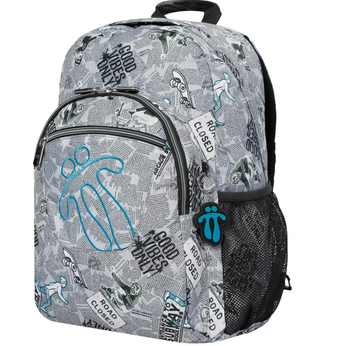 - Mochila escolar adaptable a carro Acuareles Newspaper*TOTTO Hot