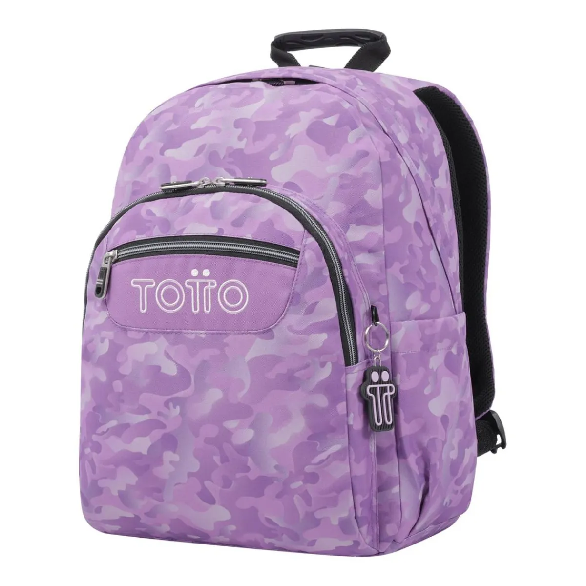 Online - Mochila escolar adaptable a carro camuflaje rosa Acuareles Material Escolar