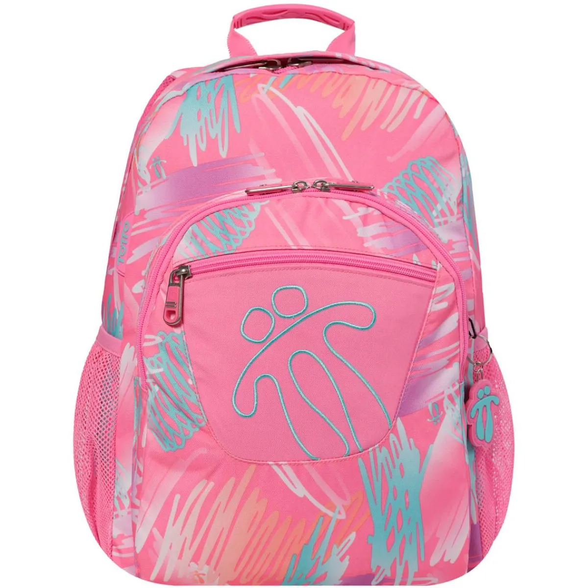 New - Mochila escolar adaptable a carro Acuareles Lilac Material Escolar