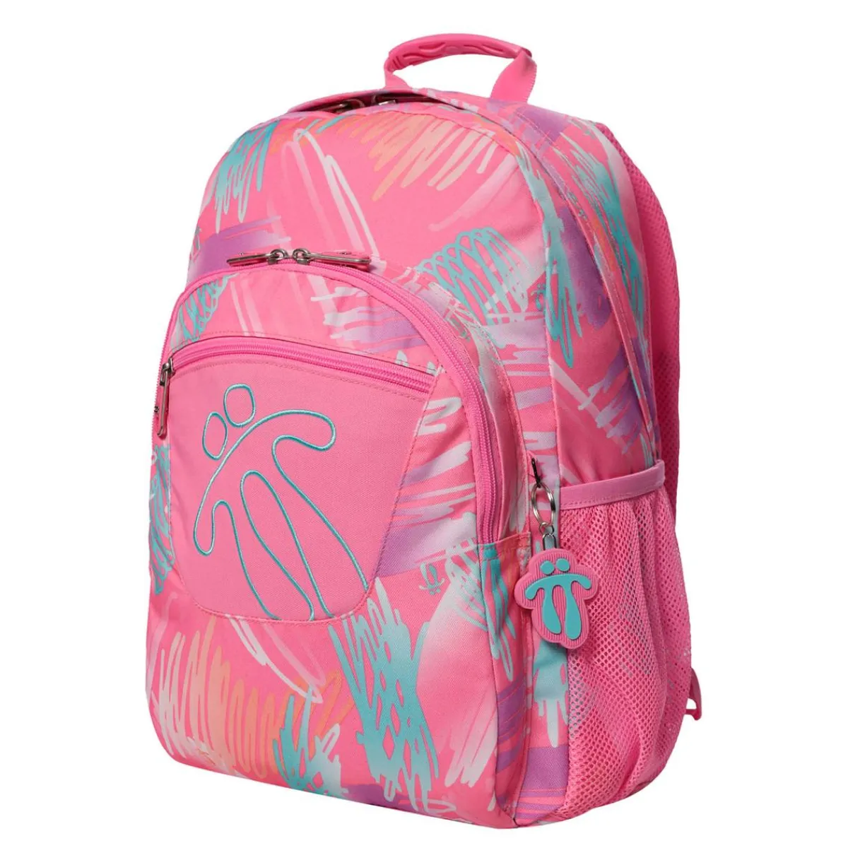 New - Mochila escolar adaptable a carro Acuareles Lilac Material Escolar
