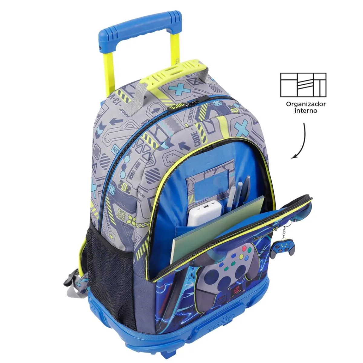 - Mochila escolar con ruedas grande Monark*TOTTO Clearance