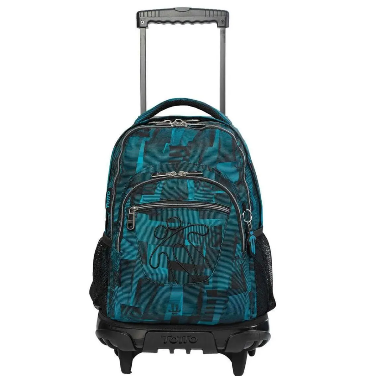 Sale - Mochila escolar con ruedas Renglones - Azul Material Escolar