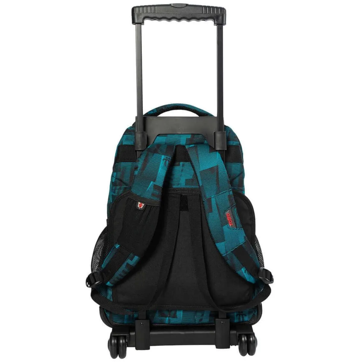 Sale - Mochila escolar con ruedas Renglones - Azul Material Escolar
