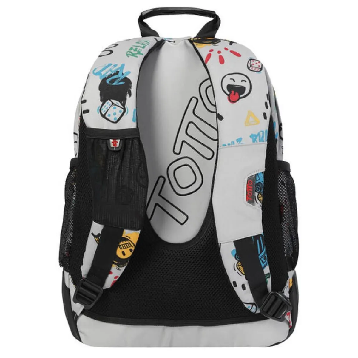 Best - Mochila escolar Crayoles - Gris Material Escolar