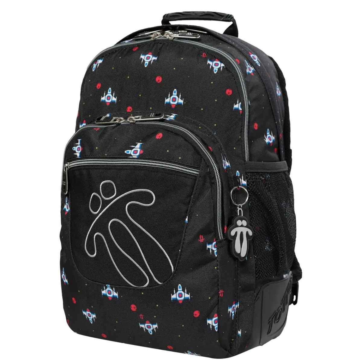 Best - Mochila escolar Ecole estampado Naves espaciales Material Escolar
