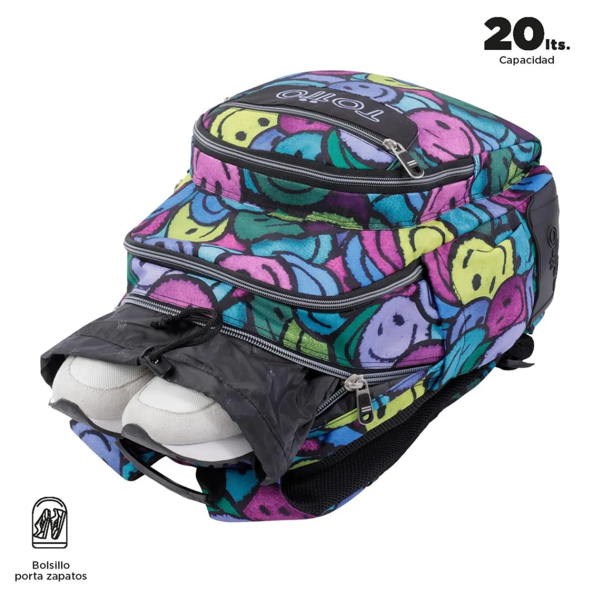 - Mochila escolar emojis Crayoles*TOTTO Sale