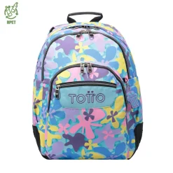 - Mochila escolar flores hawaianas Crayoles*TOTTO Best