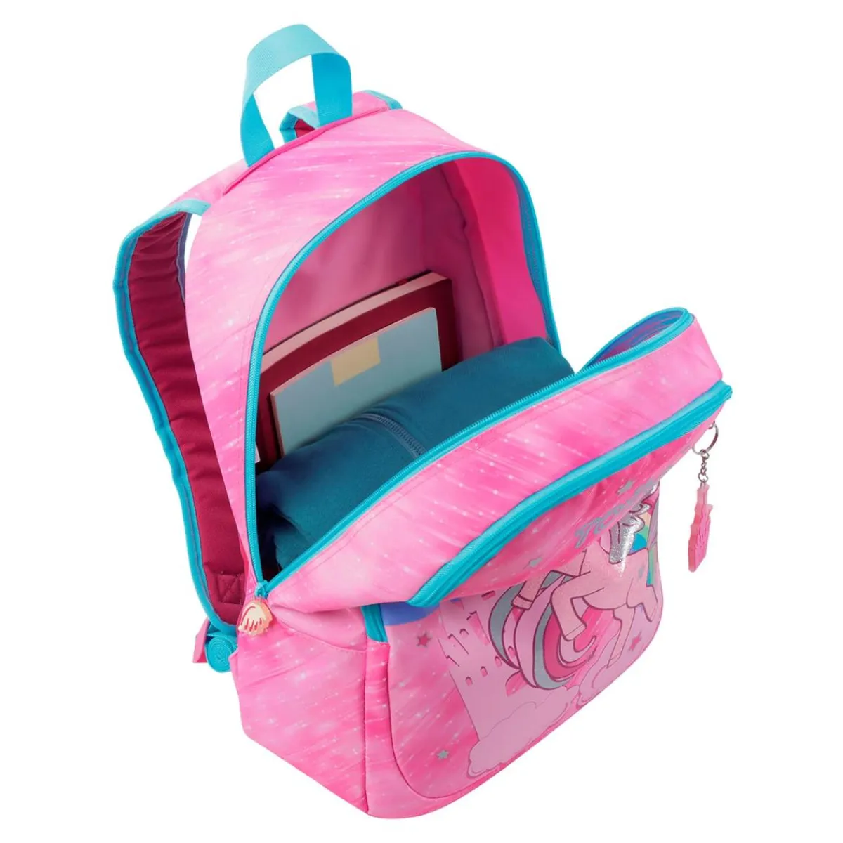 Hot - Mochila escolar grande Fantasy Material Escolar
