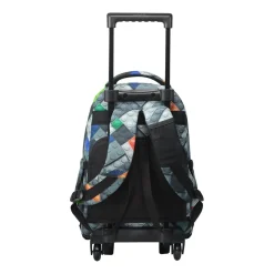 Outlet - Mochila escolar pequeña ruedas bloques Resma Material Escolar