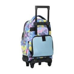 Hot - Mochila escolar pequeña ruedas flores hawaianas Resma Material Escolar