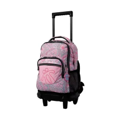 - Mochila escolar pequeña con ruedas Resma - Líneas y puntos*TOTTO Sale