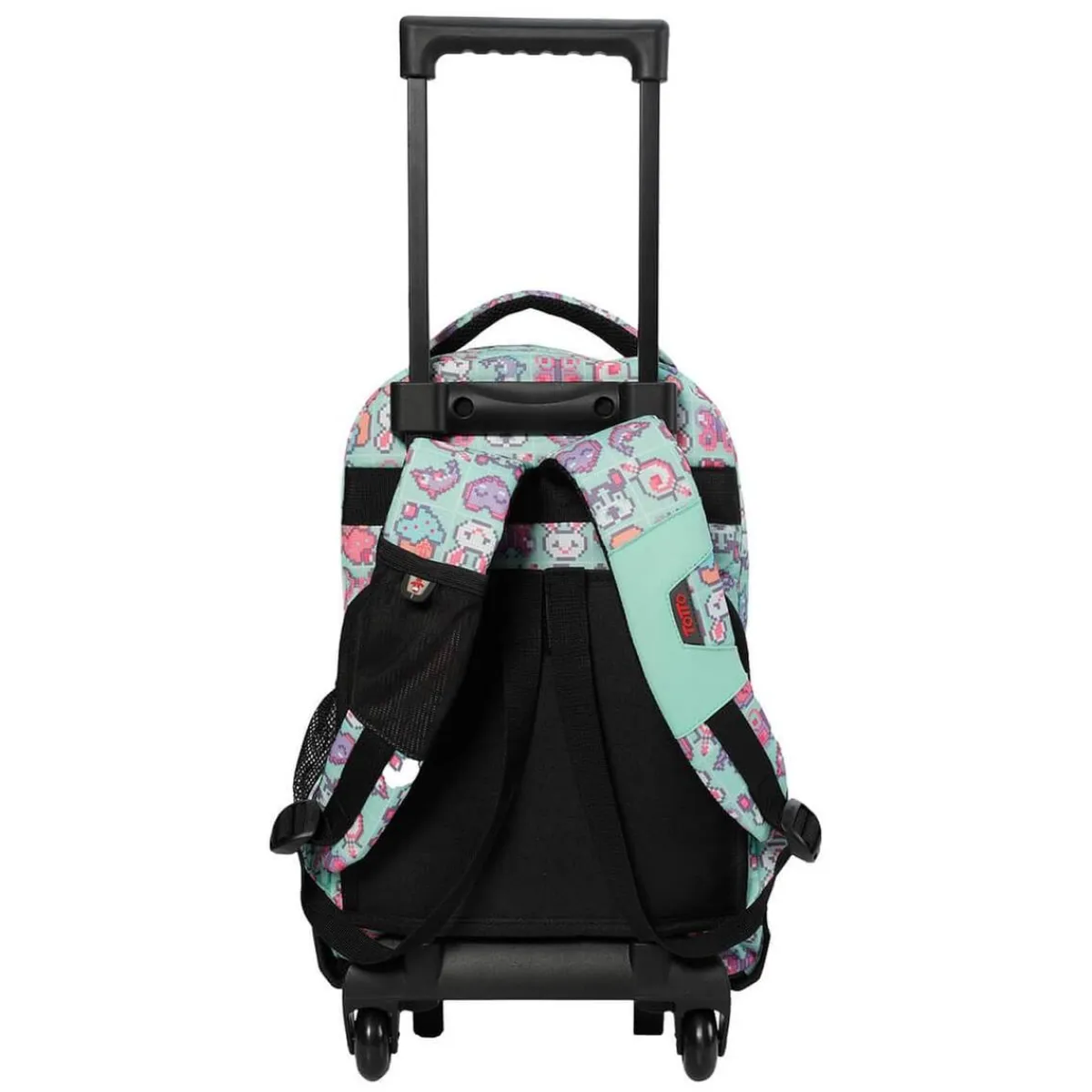 Discount - Mochila escolar pequeña con ruedas Resma - Pixedel Material Escolar