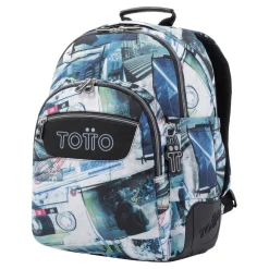 Clearance - Mochila escolar postales y casetes Rayol Material Escolar