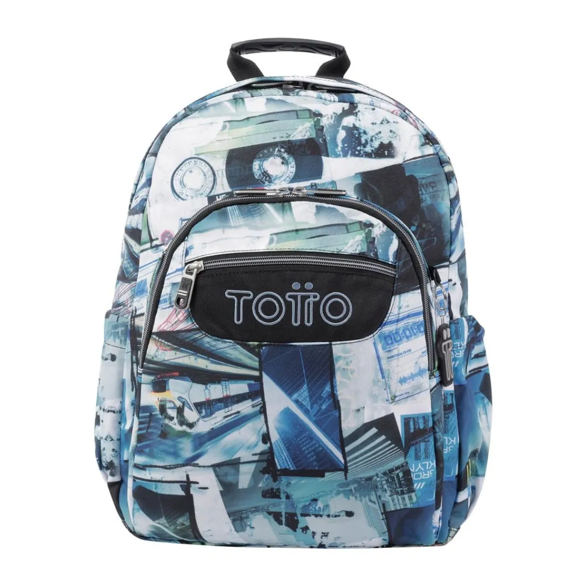 Sale - Mochila escolar postales y casetes Acuarela Material Escolar
