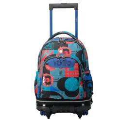 - Mochila escolar ruedas desmontable cyber monstruos Tiza*TOTTO Hot