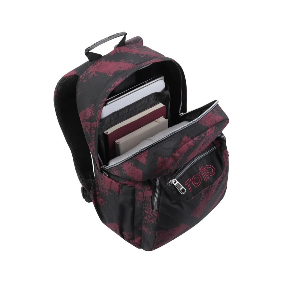 - Mochila escolar tiza roja Acuarela*TOTTO Clearance