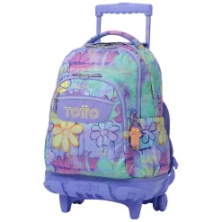 - Mochila Renglones con ruedas - Grafily*TOTTO