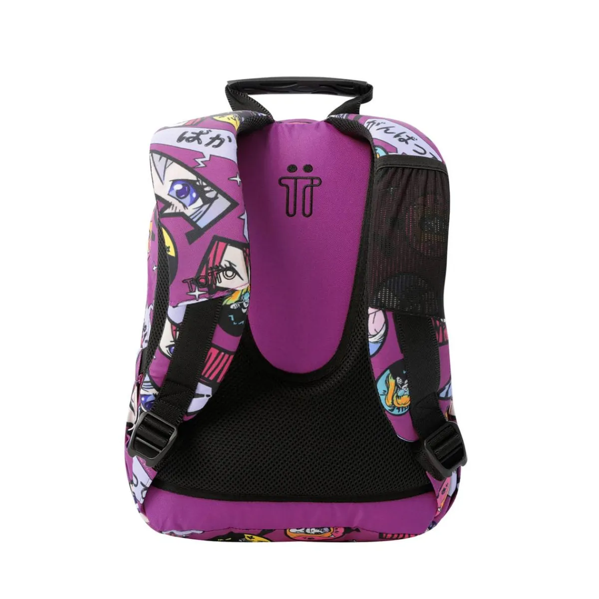 New - Mochila Tempera Kitsune Material Escolar
