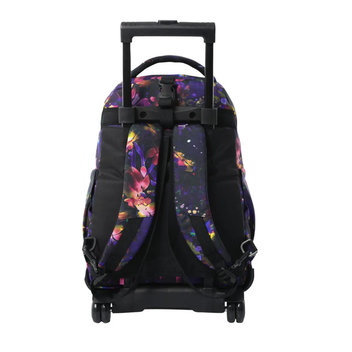 - Mochila Tiza con ruedas Flower Galaxy*TOTTO Outlet