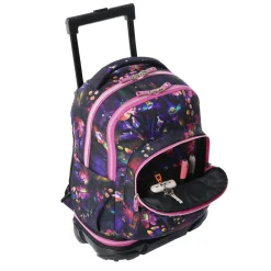 - Mochila Tiza con ruedas Flower Galaxy*TOTTO Outlet