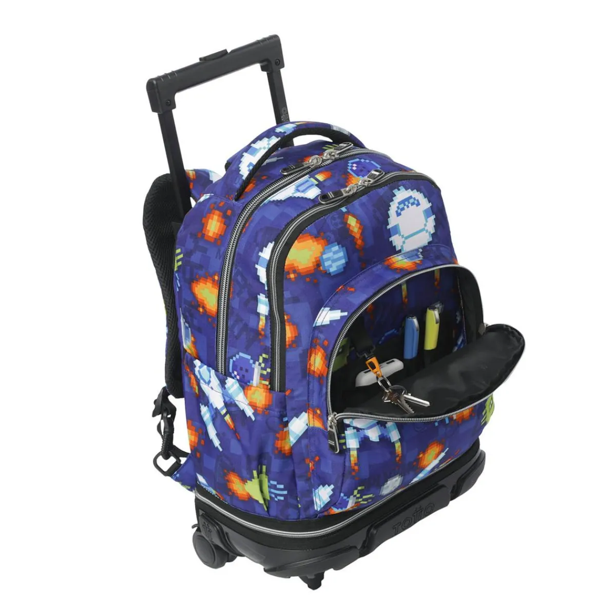 - Mochila Tiza con ruedas Space Blue*TOTTO Sale