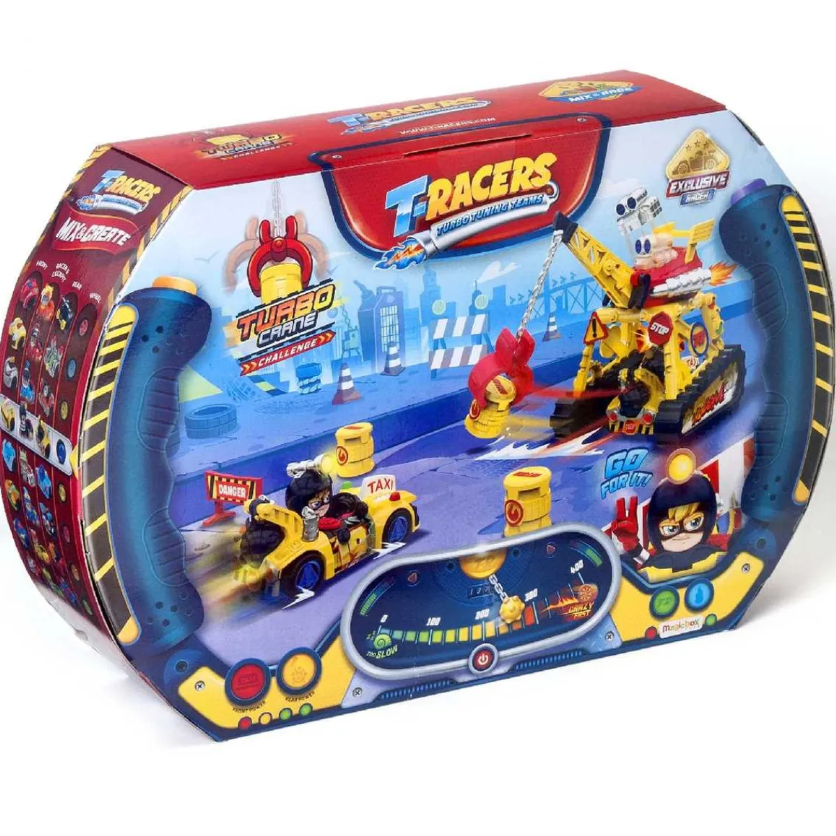 T-Racers - Playset Turbo Crane*MARTOMAGIC SL-MAGIC BOX INT Sale
