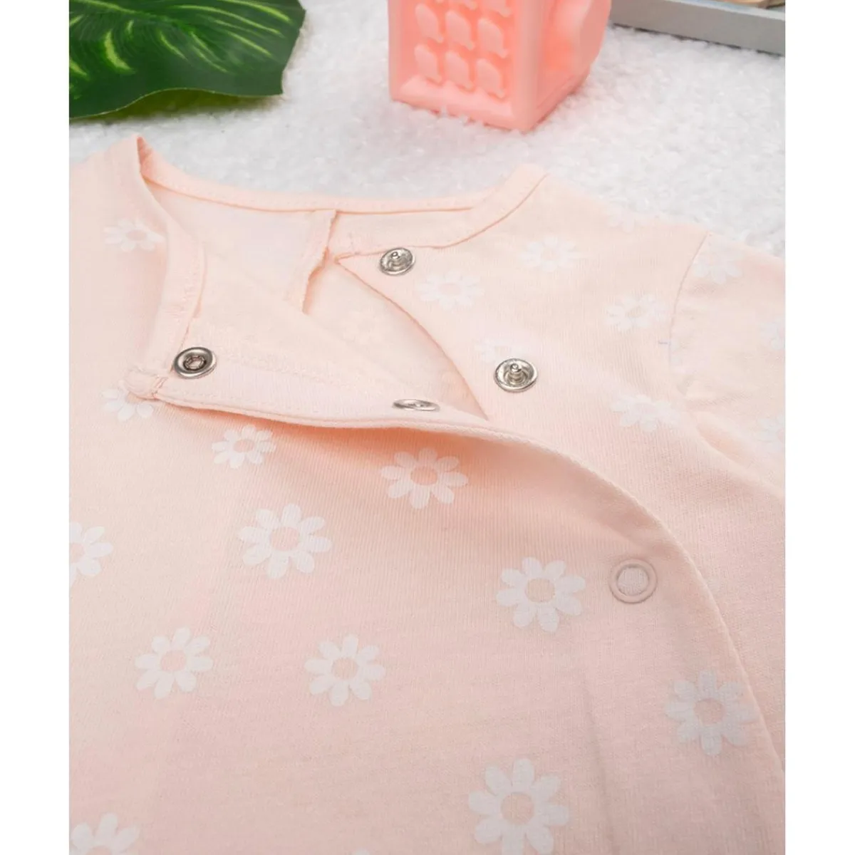 Online Traje de bebé salmón margaritas en todo Recién Nacido·Ropa Y Accesorios|Ropa Y Accesorios·Peleles