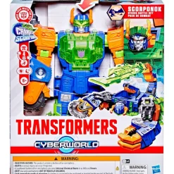New Cyberworld - Set de batalla Scorponok Figuras De Acción