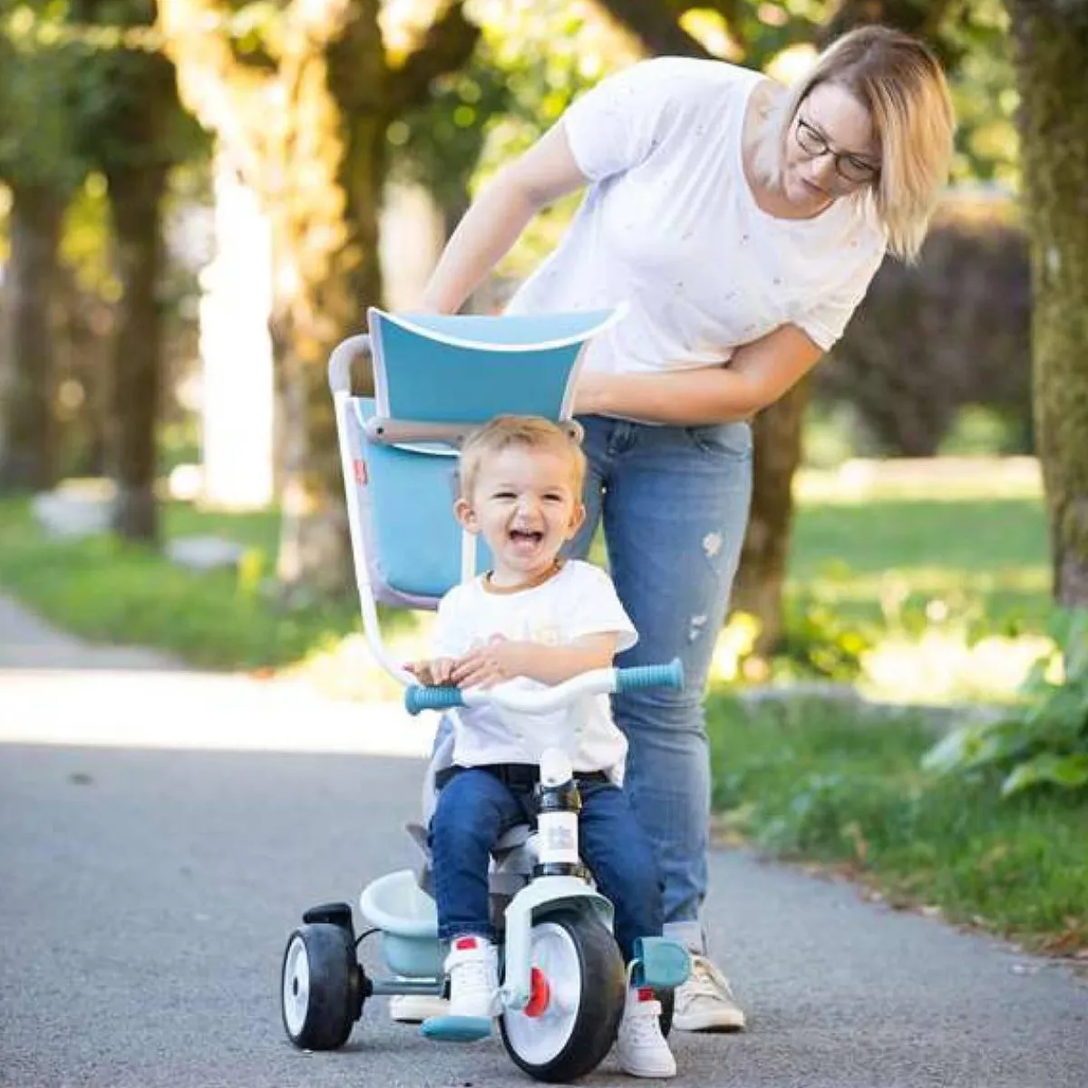 Triciclo Baby Balade Plus Azul*SMOBY