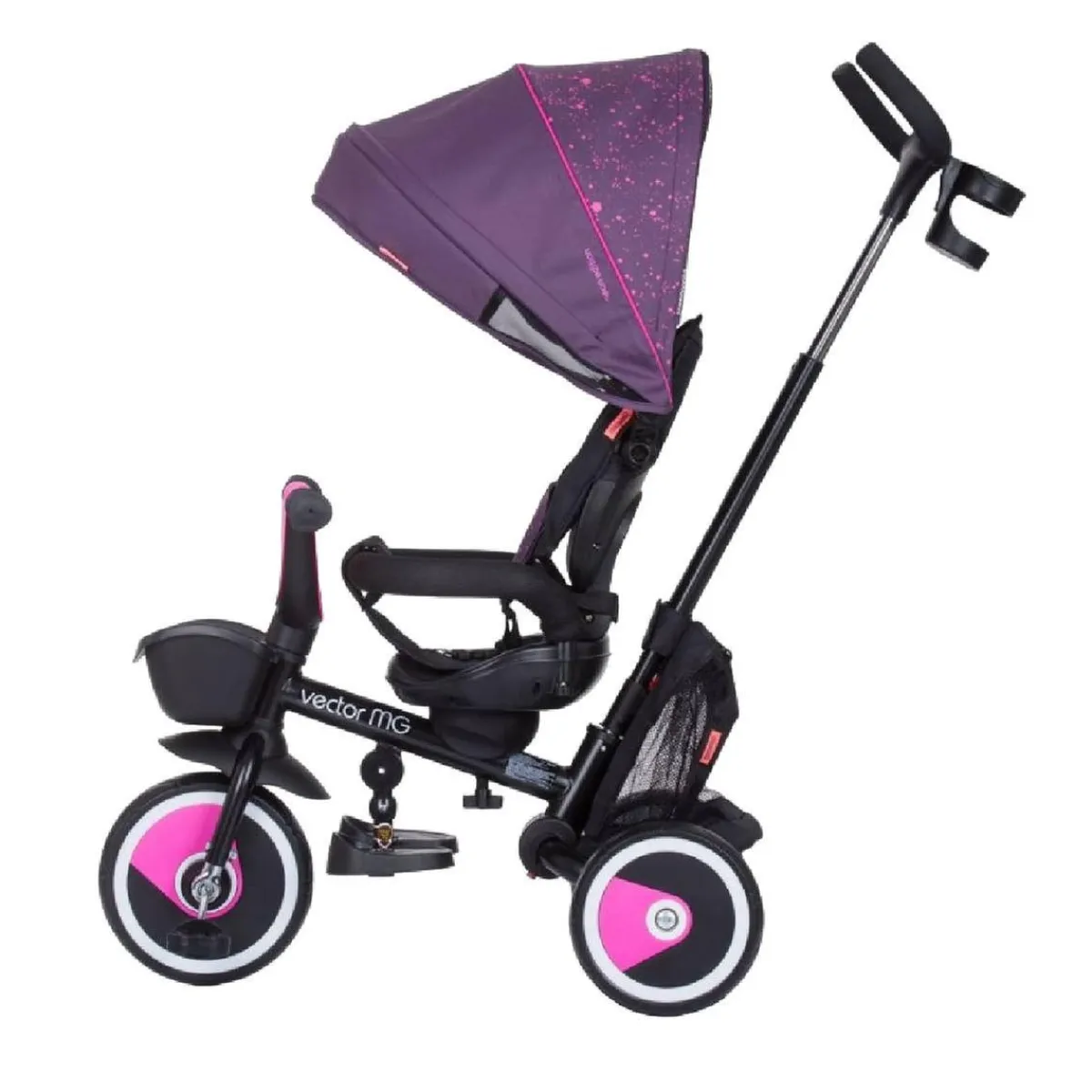 Hot Triciclo evolutivo plegable lila Motos Y Triciclos