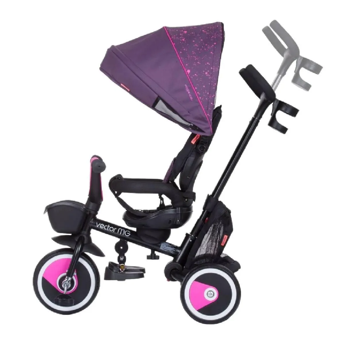 Hot Triciclo evolutivo plegable lila Motos Y Triciclos