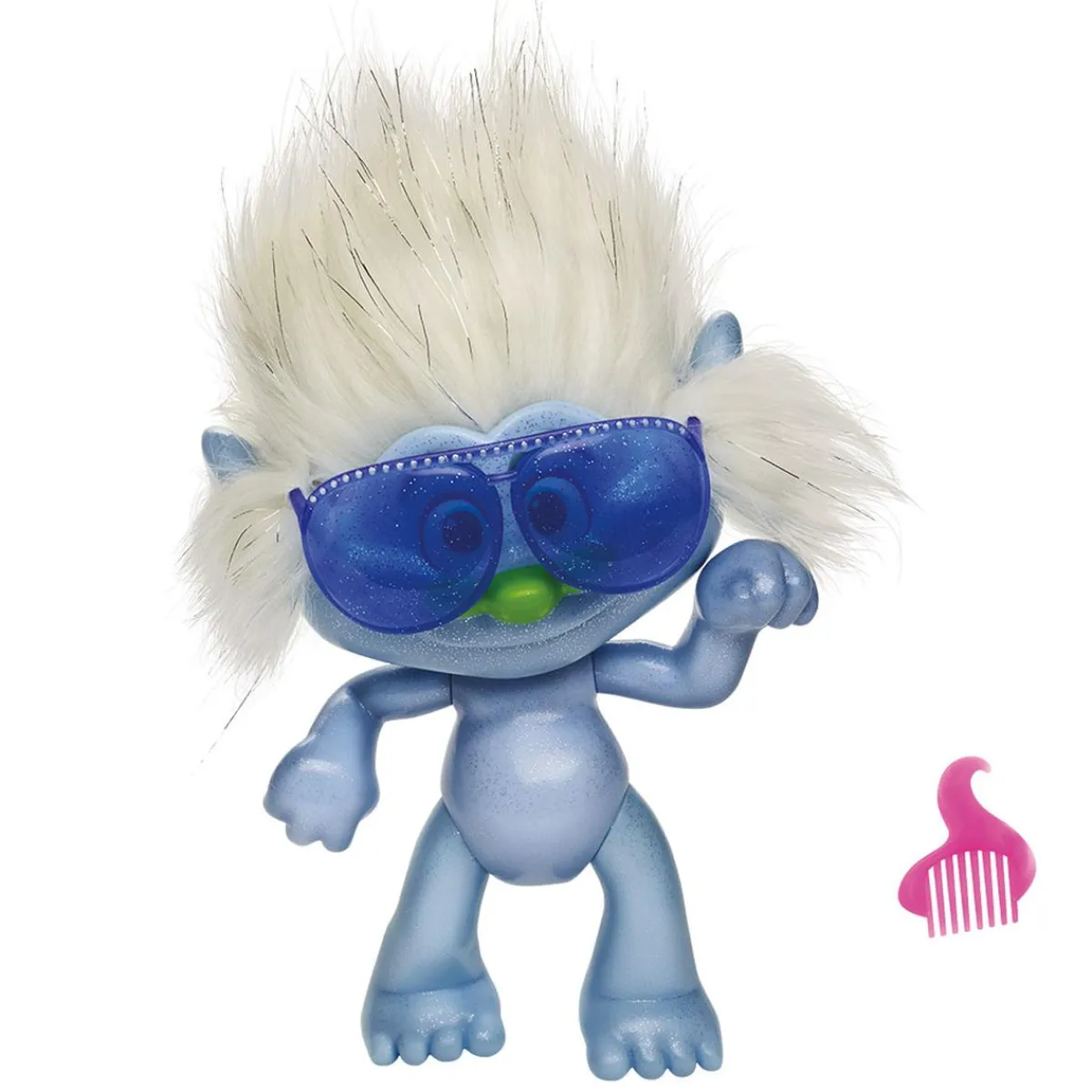 Outlet Trolls - Guy Diamante Brillante Coleccionables Y Mini Mundos