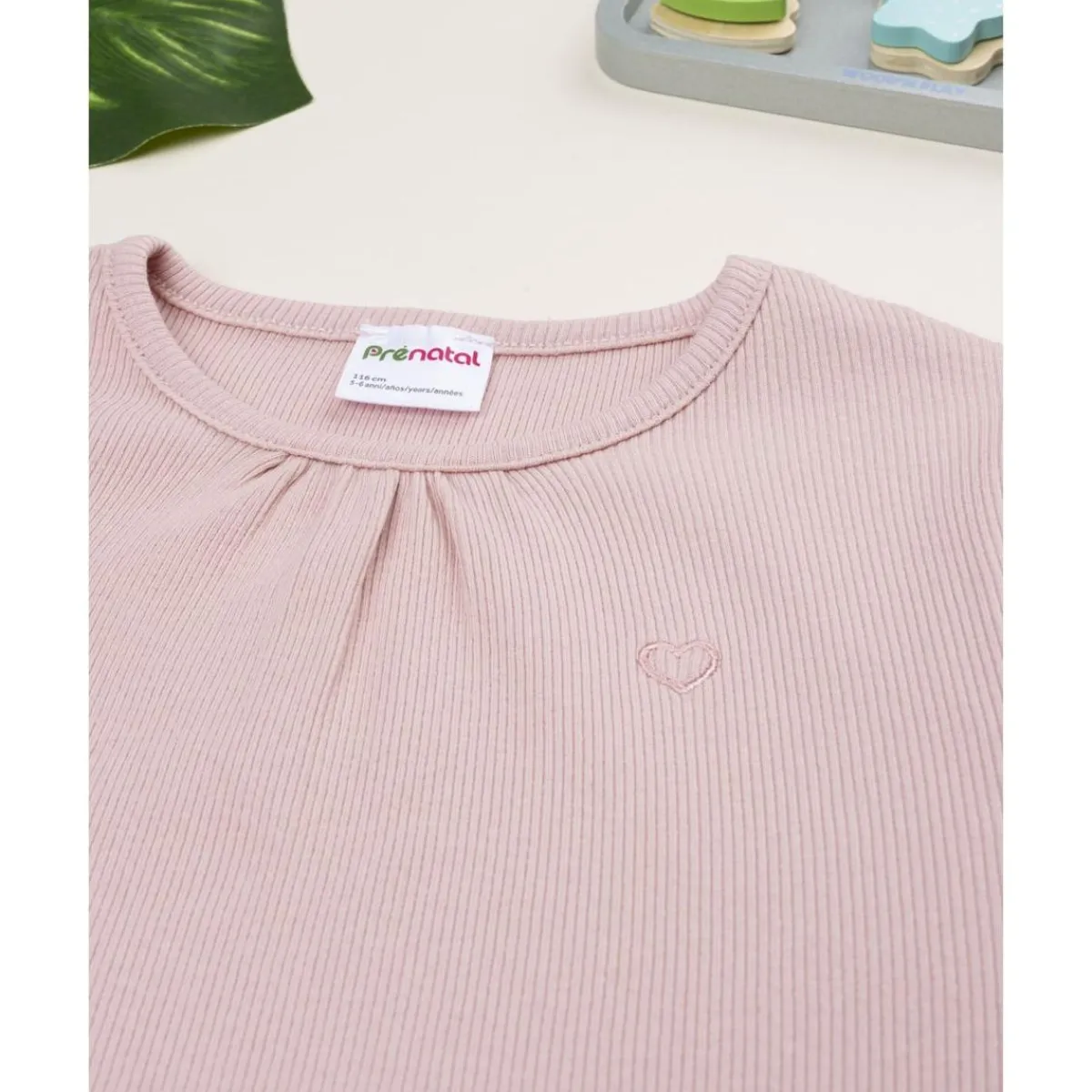 T-shirt rosa de niña manga larga Niña 2-10 Años·Camisas Y Camisetas|Niña·Niña 2-10 Años