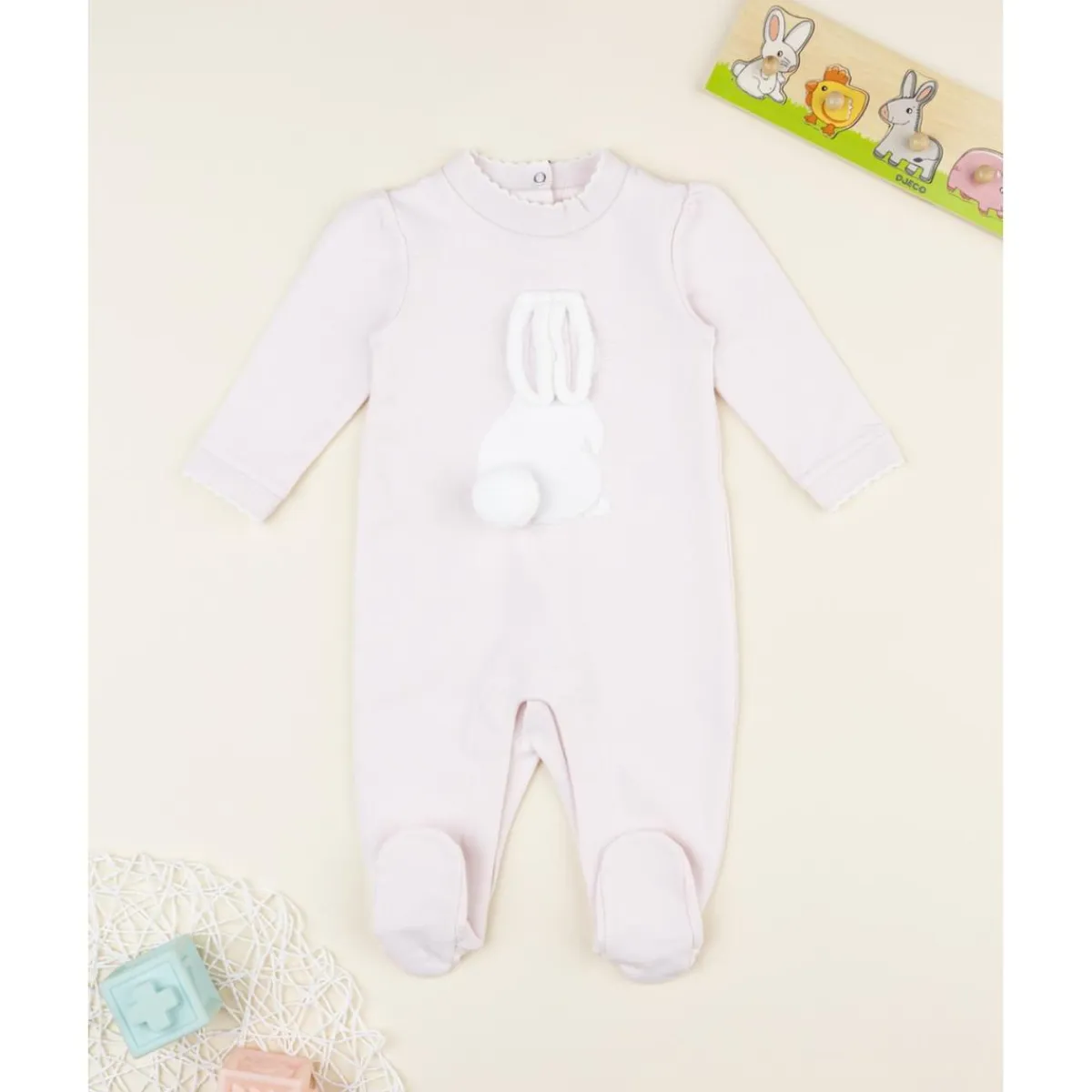 Online Tutina bebé niña rosa con conejito Ropa Y Accesorios·Peleles|Recién Nacido·Ropa Y Accesorios