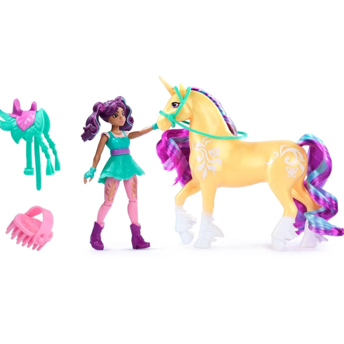 Unicorn Academy - Muñeca Ava y Leaf Muñecas