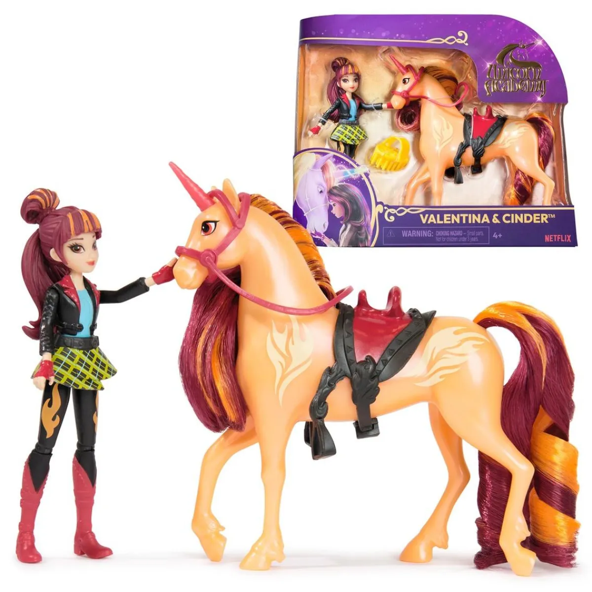 Outlet Unicorn Academy - Muñeca Valentina y Cinder Muñecas
