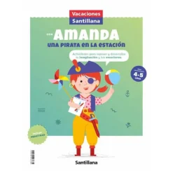 Vacaciones Santillana - Vacaciones con Amanda una pirata en la estación 4-5 años*SUN CITY Clearance