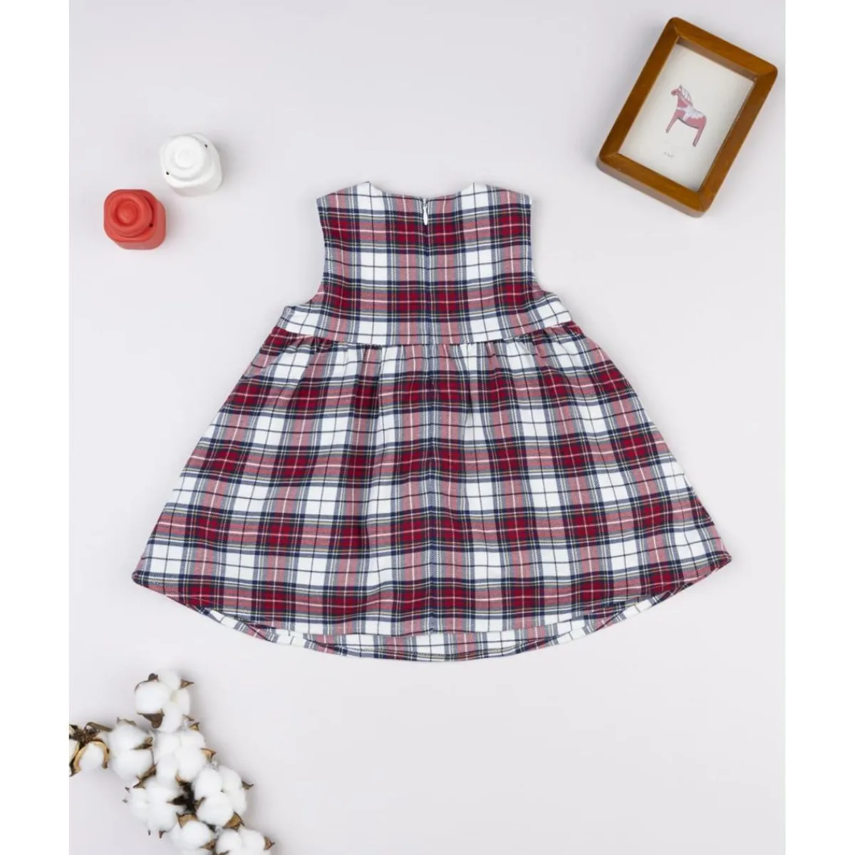 Vestido niña de cuadros tartán*Prenatal Hot