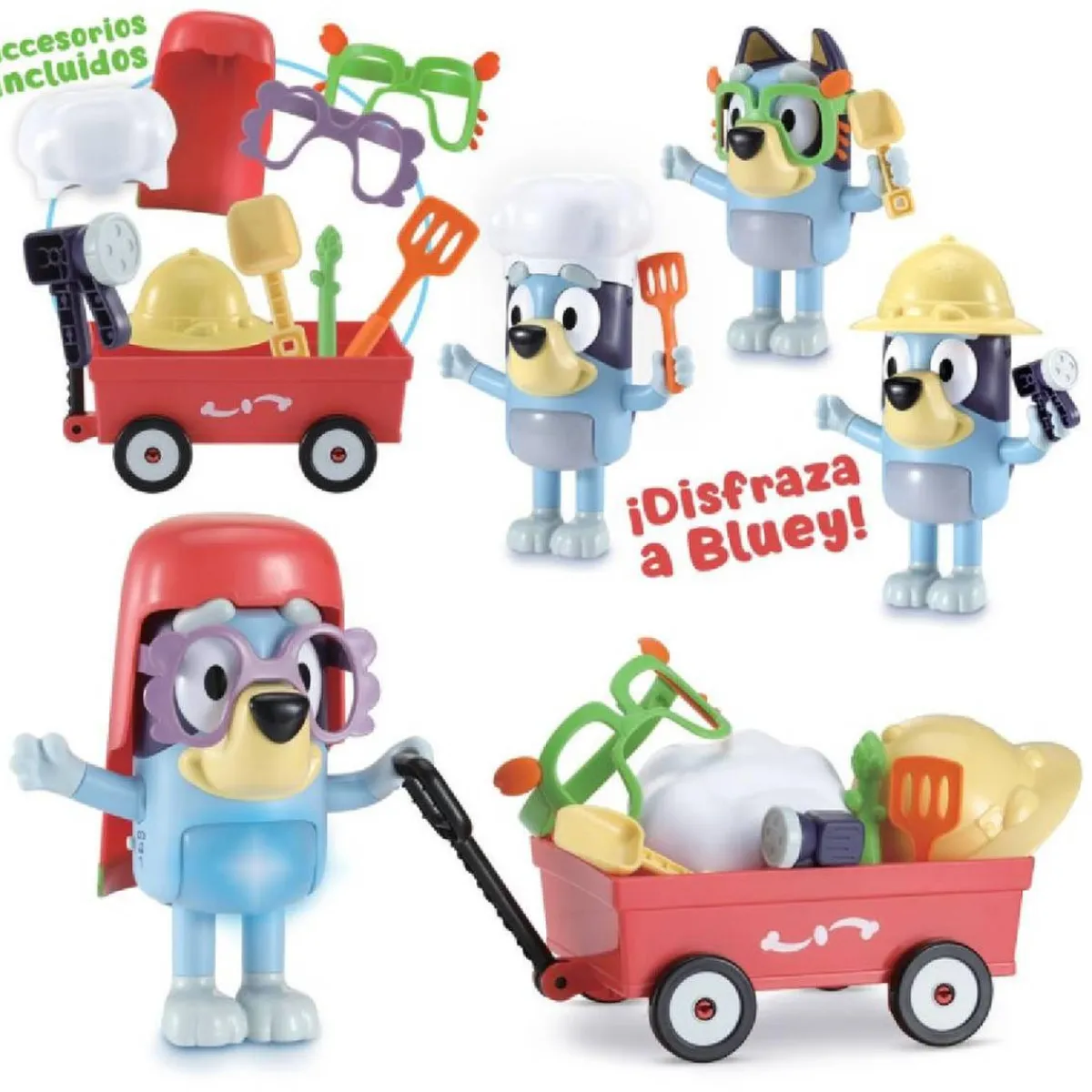 Best - ¡Disfrázate con Bluey! Coleccionables Y Mini Mundos