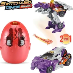 - Huevo Dino Switch&Go Transformables (Varios modelos) ㅤ Coleccionables Y Mini Mundos
