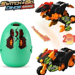 - Huevo Dino Switch&Go Transformables (Varios modelos) ㅤ Coleccionables Y Mini Mundos