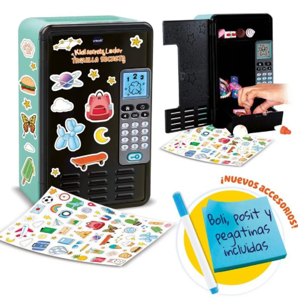 Sale - KidiSecrets - Taquilla Secreta Negra Juguetes Educativos Y Libros