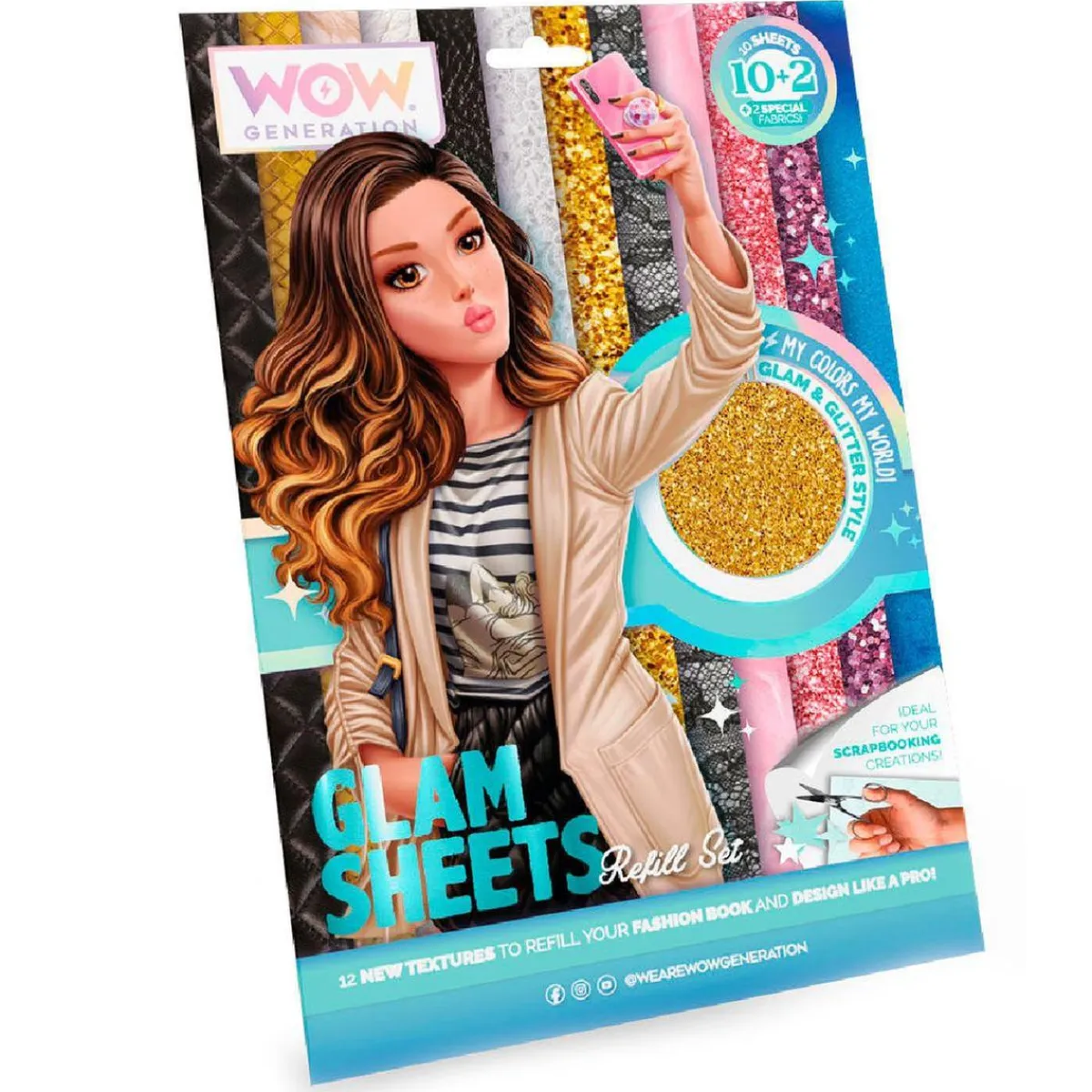 Wow Generation - Recambio hojas para Scrapbook (Varios modelos)*KIDS EUROSWAN S.L. Discount