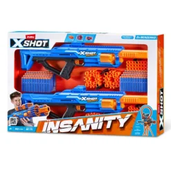 - Insanity combo 2 lanzadores Berzerko*X-SHOT Hot