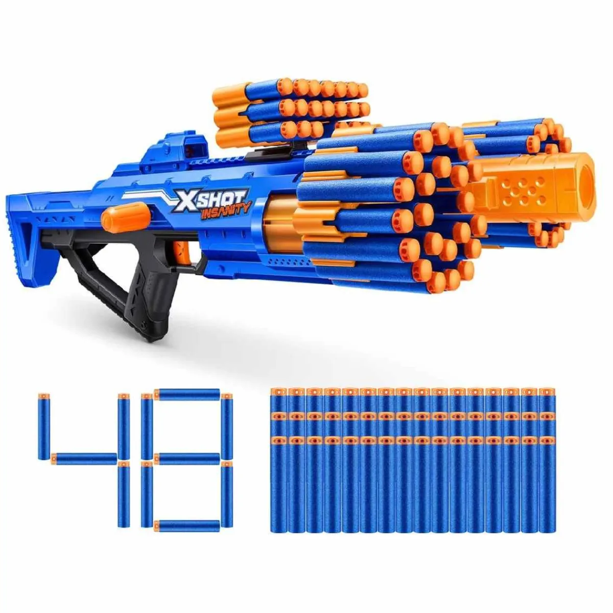X-Shot - Lanzador Insanity Berzerko (48 dardos)*ZURU Sale