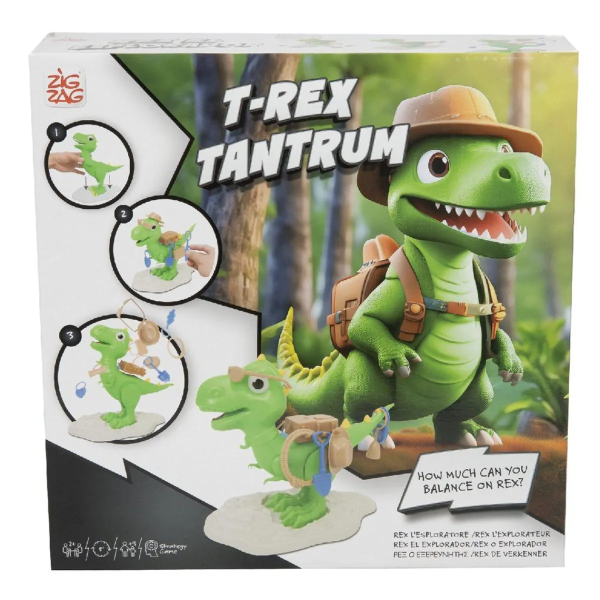 - T-Rex explorador*ZIG ZAG